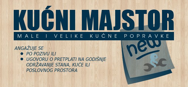 Profesional Kragujevac (KUĆNI MAJSTOR - Male i velike kućne opravke...) Profesional Kragujevac (KUĆNI MAJSTOR - Male i velike kućne opravke...)