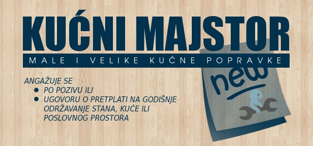 Profesional Kragujevac (KUĆNI MAJSTOR - Male i velike kućne opravke...)